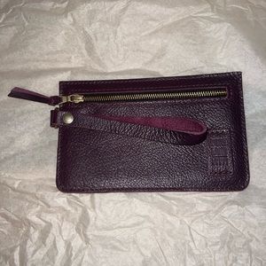 PLG Plum Adriana Wristlet